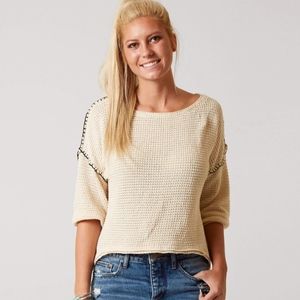 Gimmicks Open Weave Sweater
